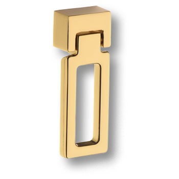 Ручка-кольцо, 4634 0024 GL-GL, 14х25х71мм, металл, глянцевое золото