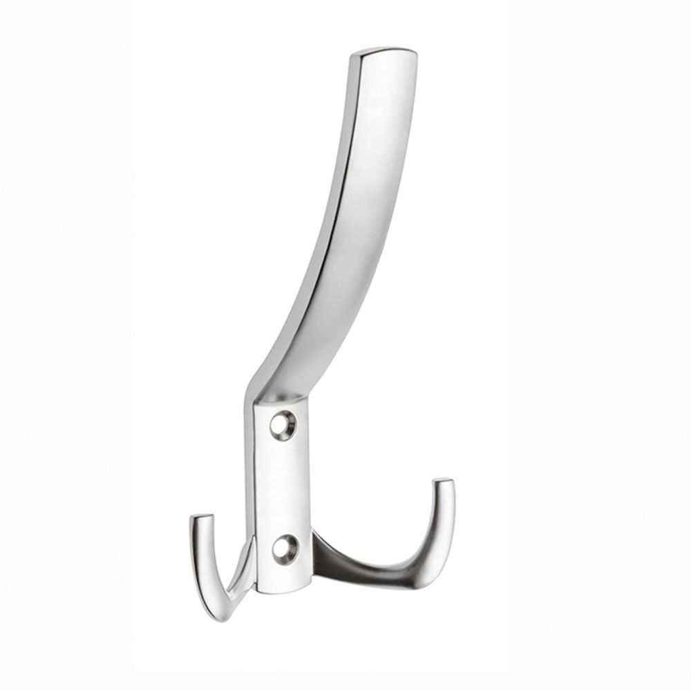 Крючок, K23-D1, трехрожковый, металл, матовый хром, GTV