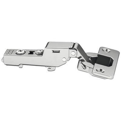 Петля полунакладная 110SM clip-on, с доводчиком, 48/6мм, БЕЗ ПЛАНКИ, Hafele