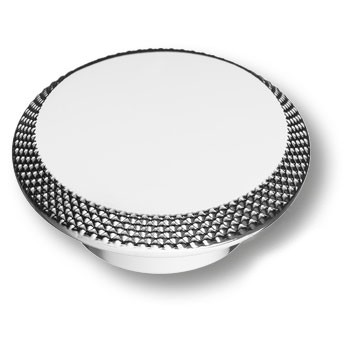 Ручка-кнопка, 4102003MP02, d=60мм, металл, глянцевый хром