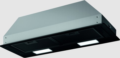 Вытяжка полновстраиваемая VIERA LUX BL/A/72, 73,5см, без угольного фильтра, черный матовый, Jetair