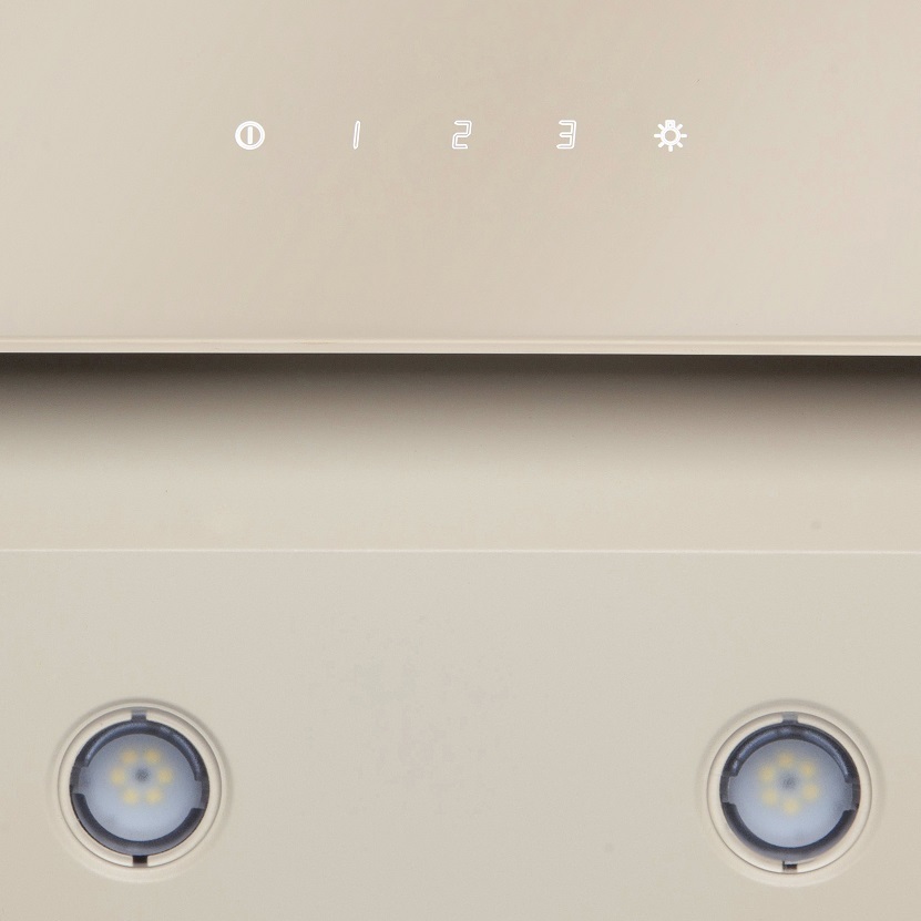 Вытяжка наклонная Colibri Tech Ivory, 50 см, без угольн. фильтра, слон. кость, Konigin