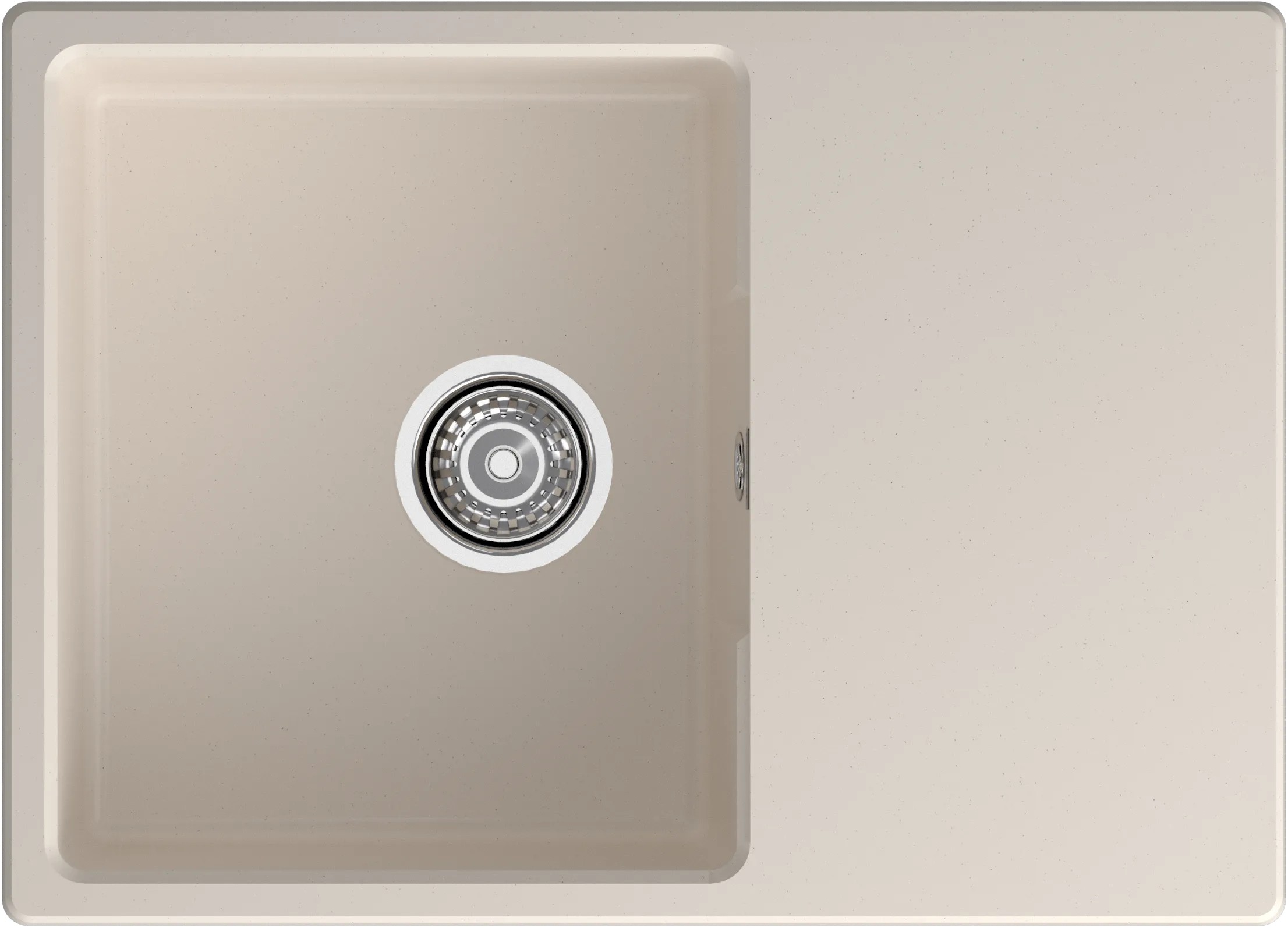 Мойка GranFest URBAN 668L, 680х490 мм, белый