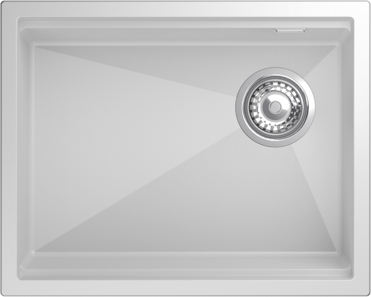 Мойка Rivelato LINO 554-R, 550х440х210мм, иней