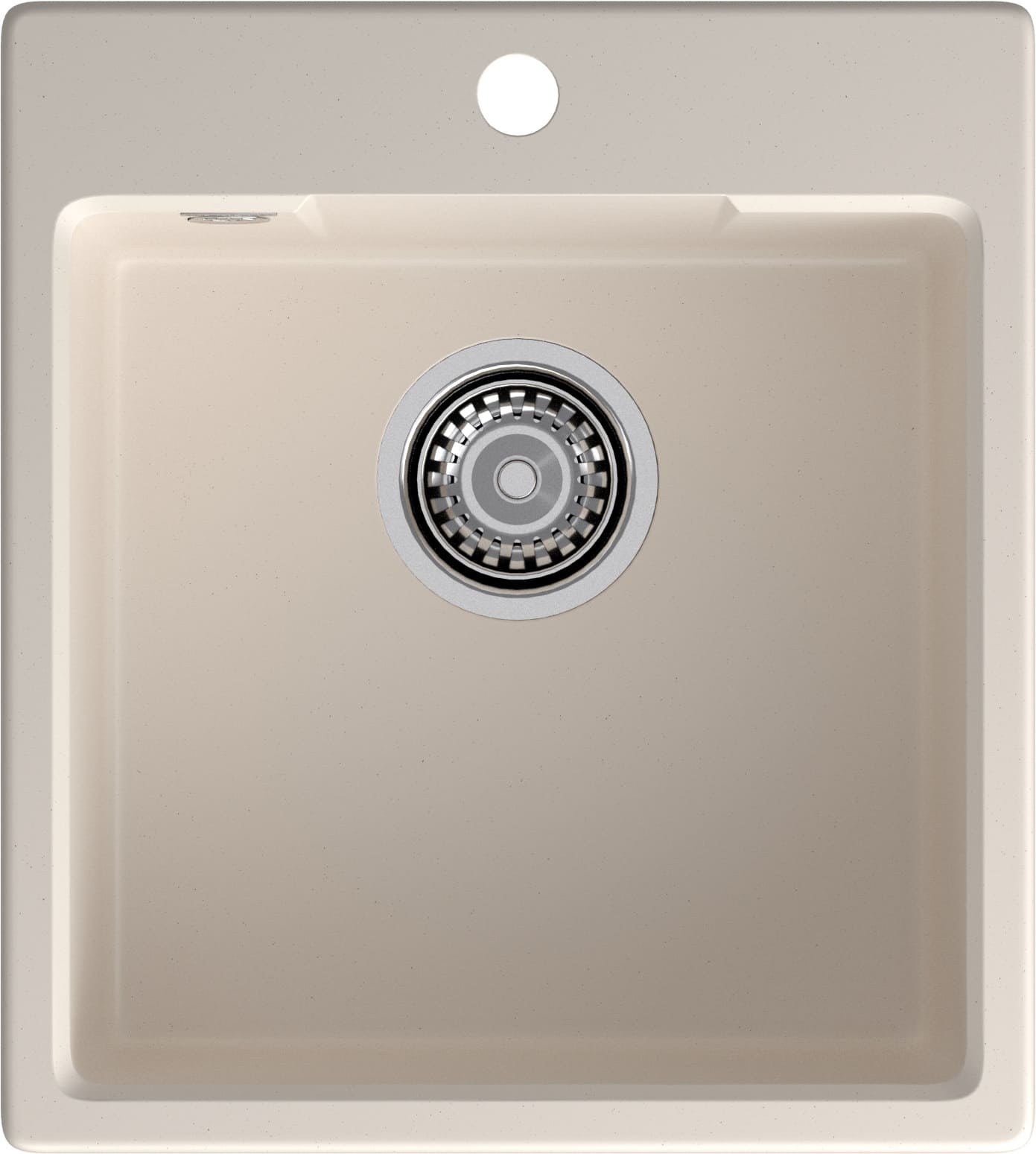 Мойка GranFest URBAN 644, 440х490 мм, белый