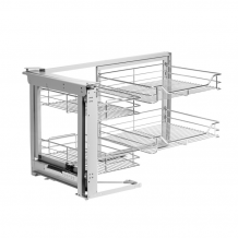 Механизм 450мм в угловой шкаф, 860х498х530 мм, левый, с доводчиком, Lotti