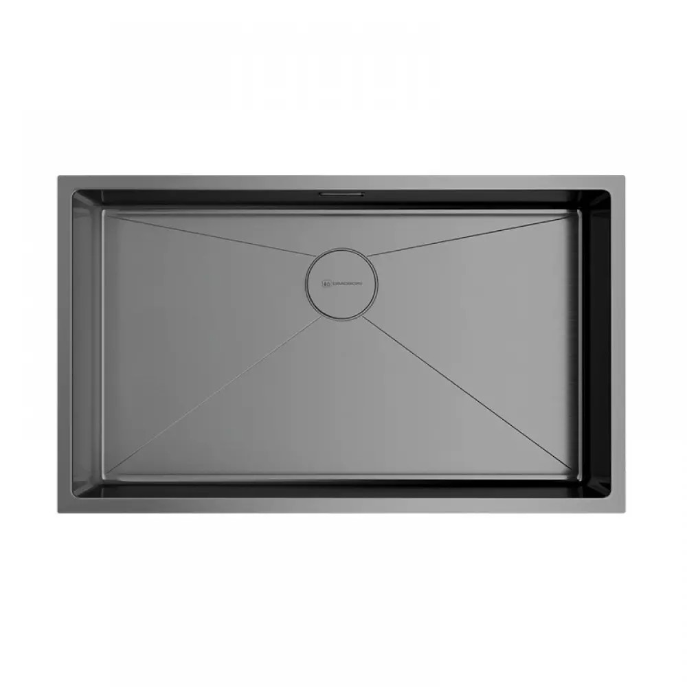 Мойка Taki 74-U/IF-GM, нержавеющая сталь, вороненая сталь