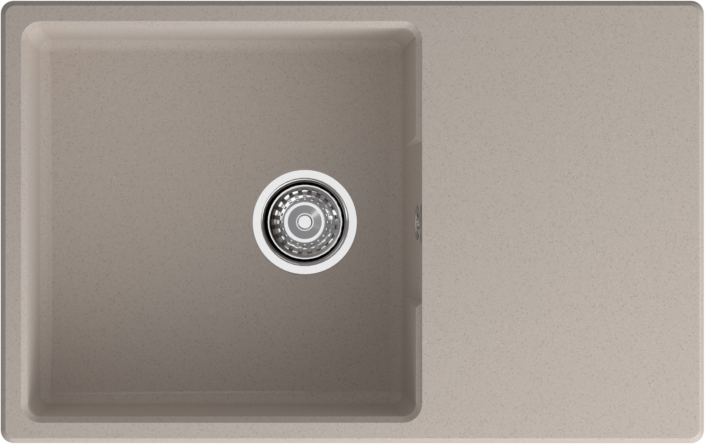 Мойка GranFest URBAN 678L, 780х490 мм, песочный
