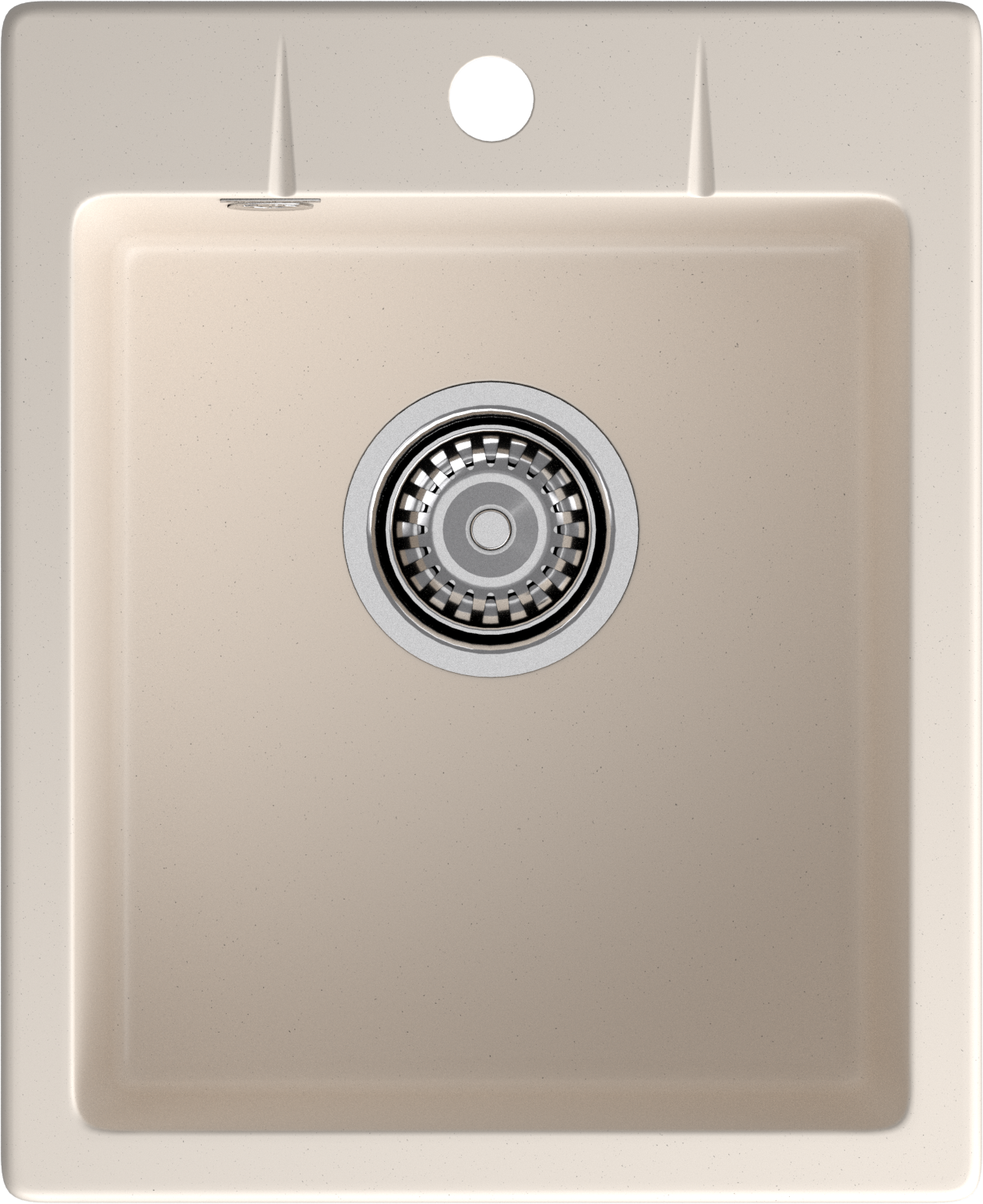 Мойка GranFest URBAN 240, 400х490 мм, белый