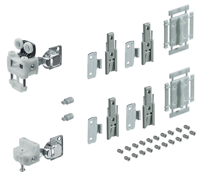 Комплект фурнитуры WingLine L, 12 кг, без самозакрывания, без ниж. напр. элемента, правый