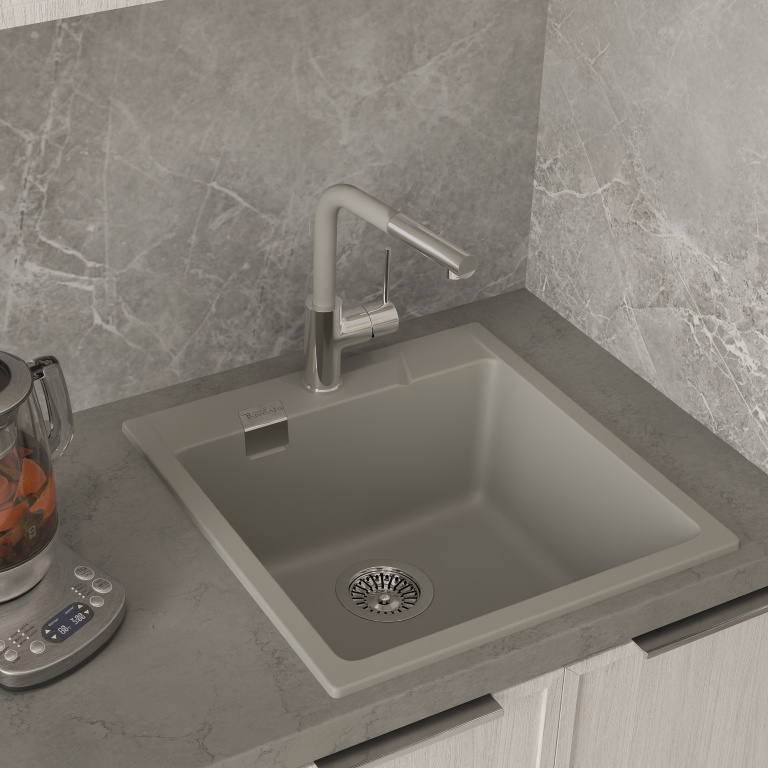Мойка Rivelato RAUM 50, 500х510х200мм, топаз