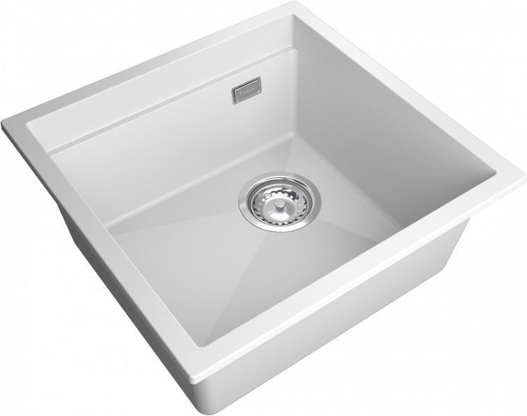 Мойка Rivelato LINO 454-R, 450х440х200мм, иней