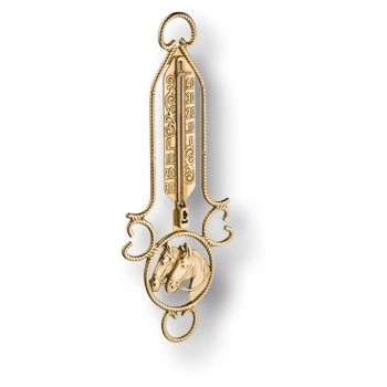 Термометр, 00655, глянцевая латунь