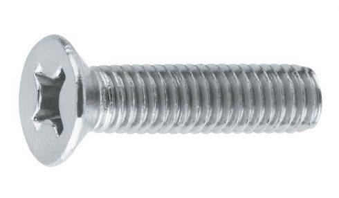Винт М6х35мм, потайной, цинк