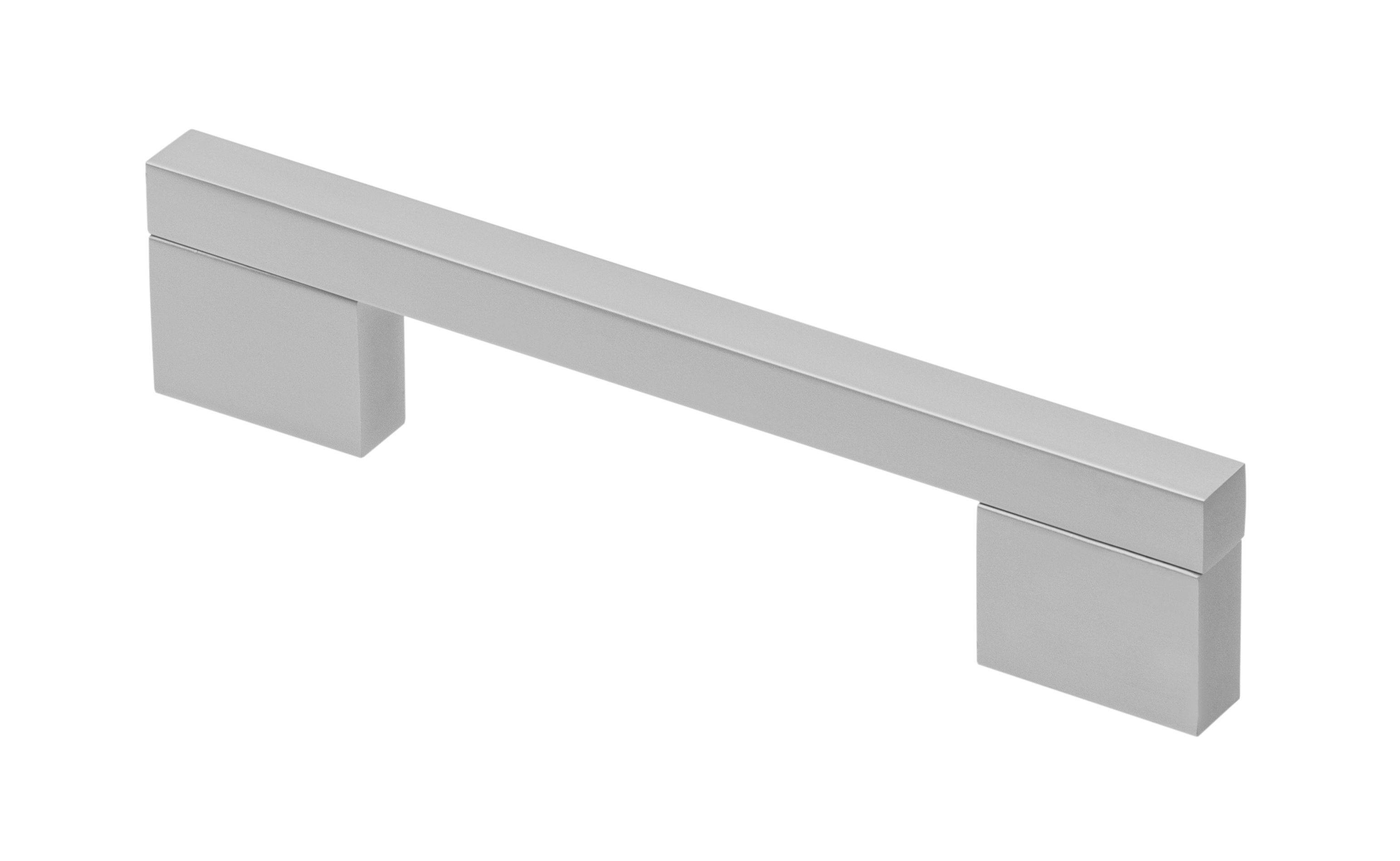 Ручка-скоба, UA-18, 160мм, металл, алюминий