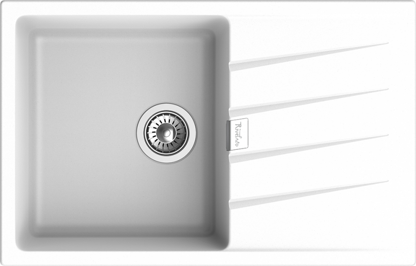 Мойка Rivelato RAUM 78, 780х500х200мм, иней