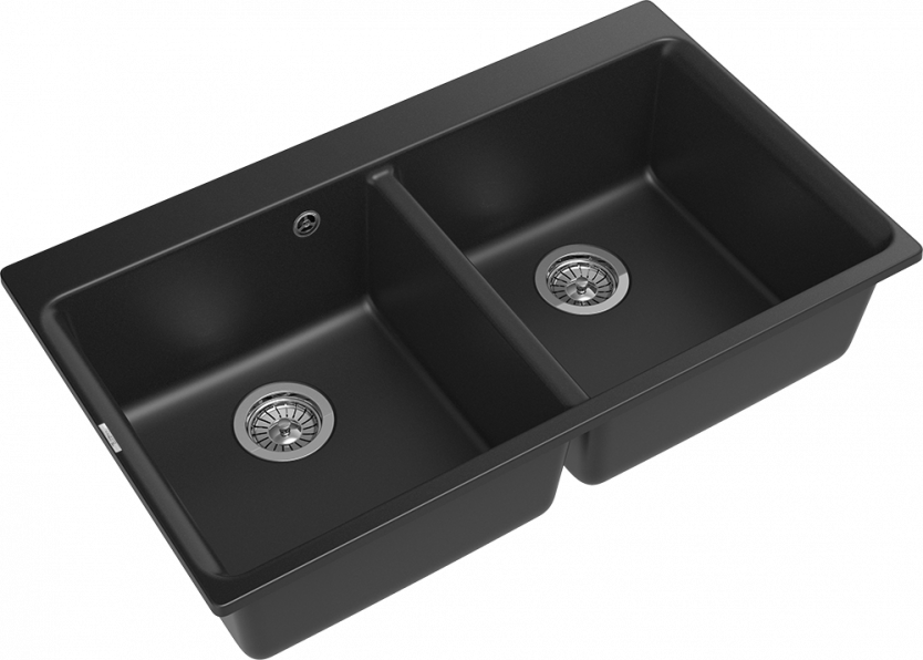 Мойка Rivelato AXEL 90-2D, 870х520x200мм, антрацит
