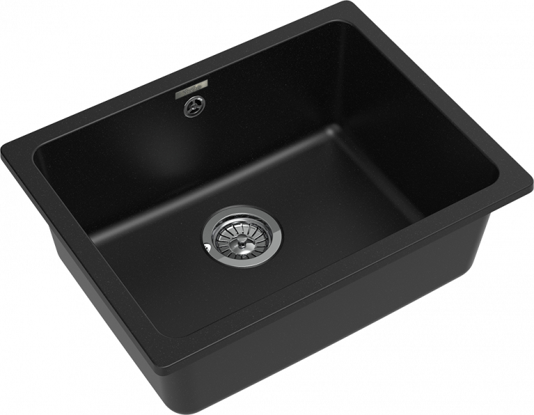 Мойка Rivelato BERKANA 50, 560х430х200мм, черный