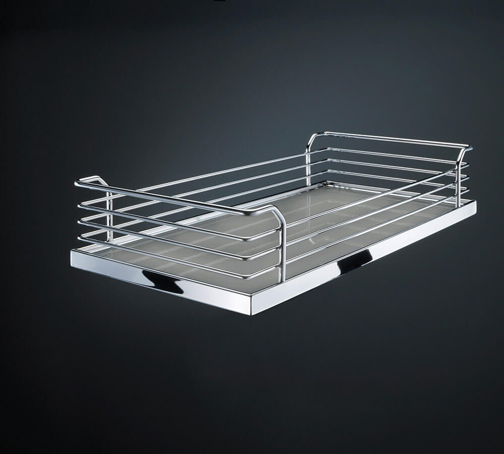 Полка внутренняя Тандем II, 450 мм, Арена КЛАССИК, хром, Kessebohmer