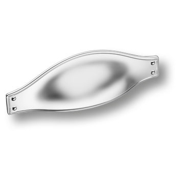 Ручка-раковина, 1172064MP02, 64мм, металл, глянцевый хром