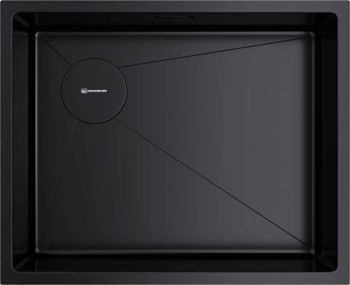 Мойка Taki 54-U/IF-L-GB Side SF, нержавеющая сталь, графит