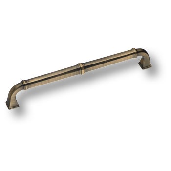 Ручка-скоба, 4224 0192 ABM, 192мм, металл, состаренная латунь