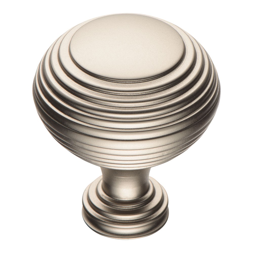 Ручка-кнопка, 1937 0032 PNM, d=32мм, металл, полированный никель