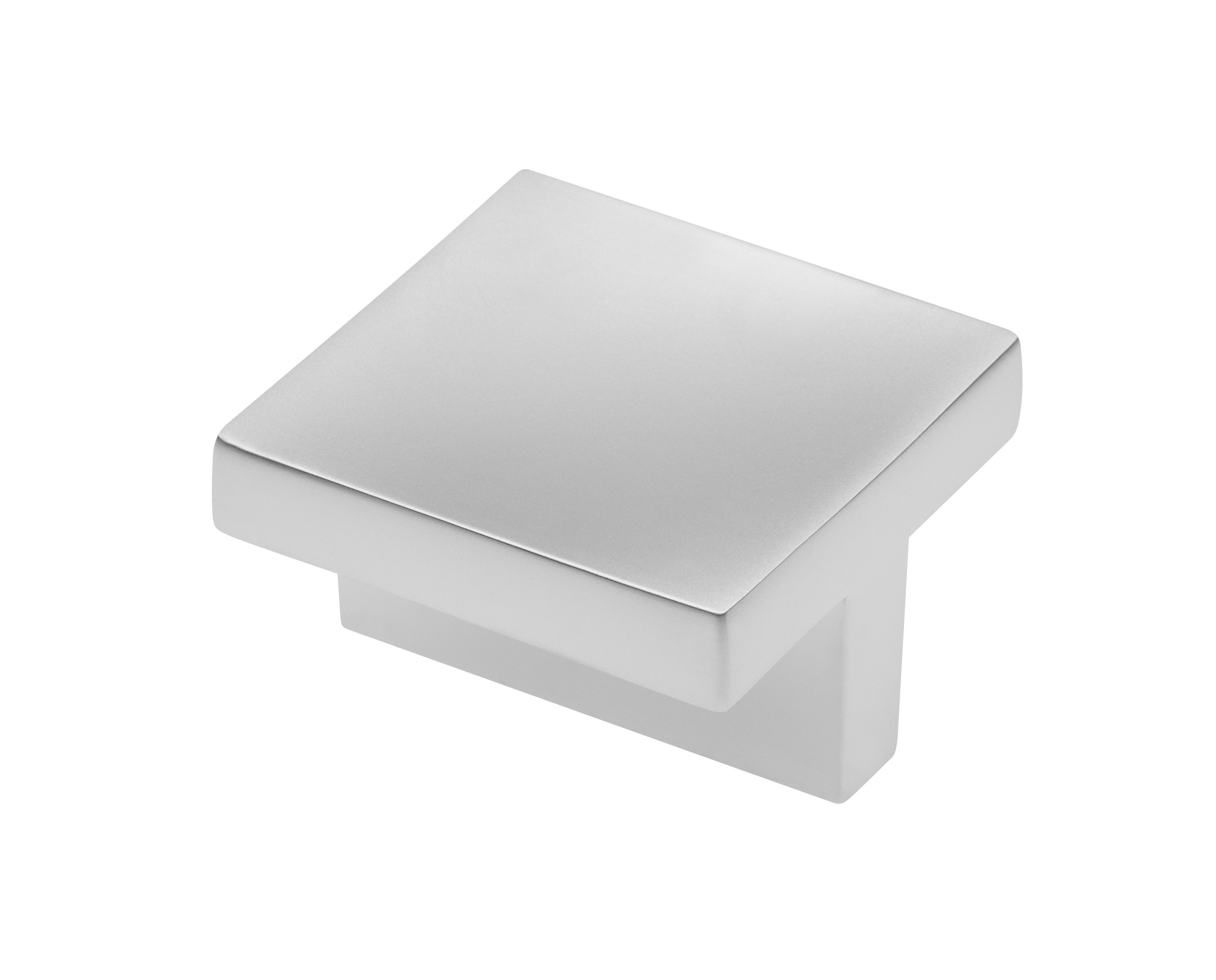 Ручка-кнопка, UZ-40, 32мм, металл, матовый хром, GTV