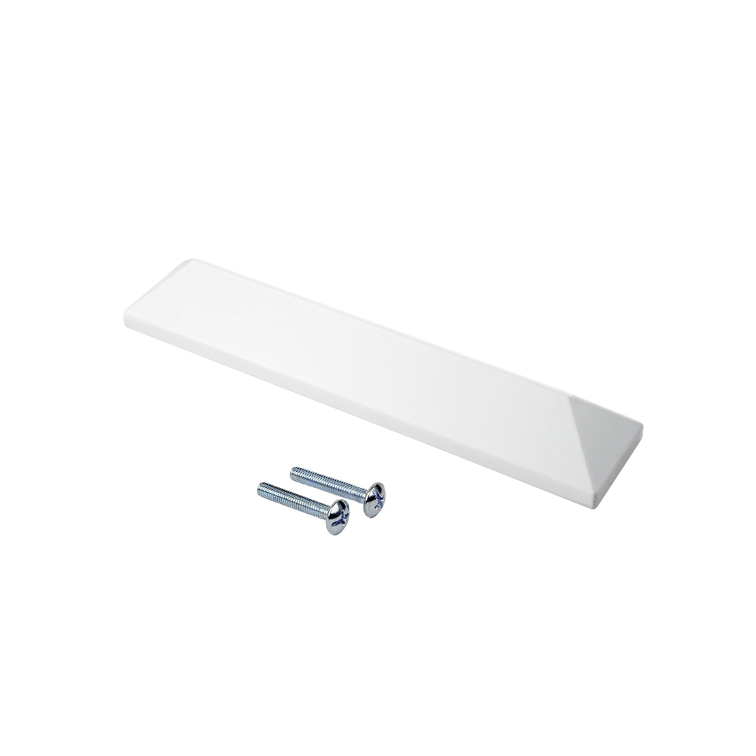 Ручка-скоба, 2637, 128мм, металл, белый матовый