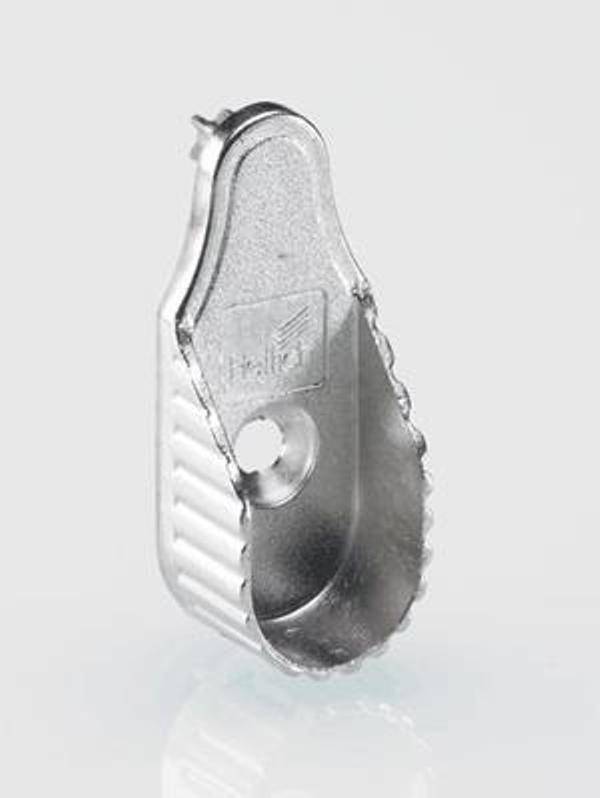 Штангодержатель для овальной штанги, SL 323, цинковое литье, никелированный