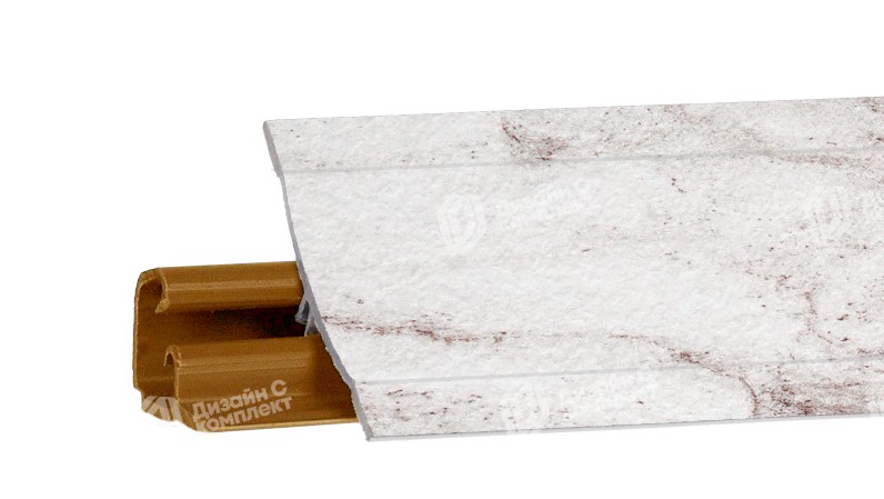 Плинтус LB-23, браун стоун, 3000мм, Россия