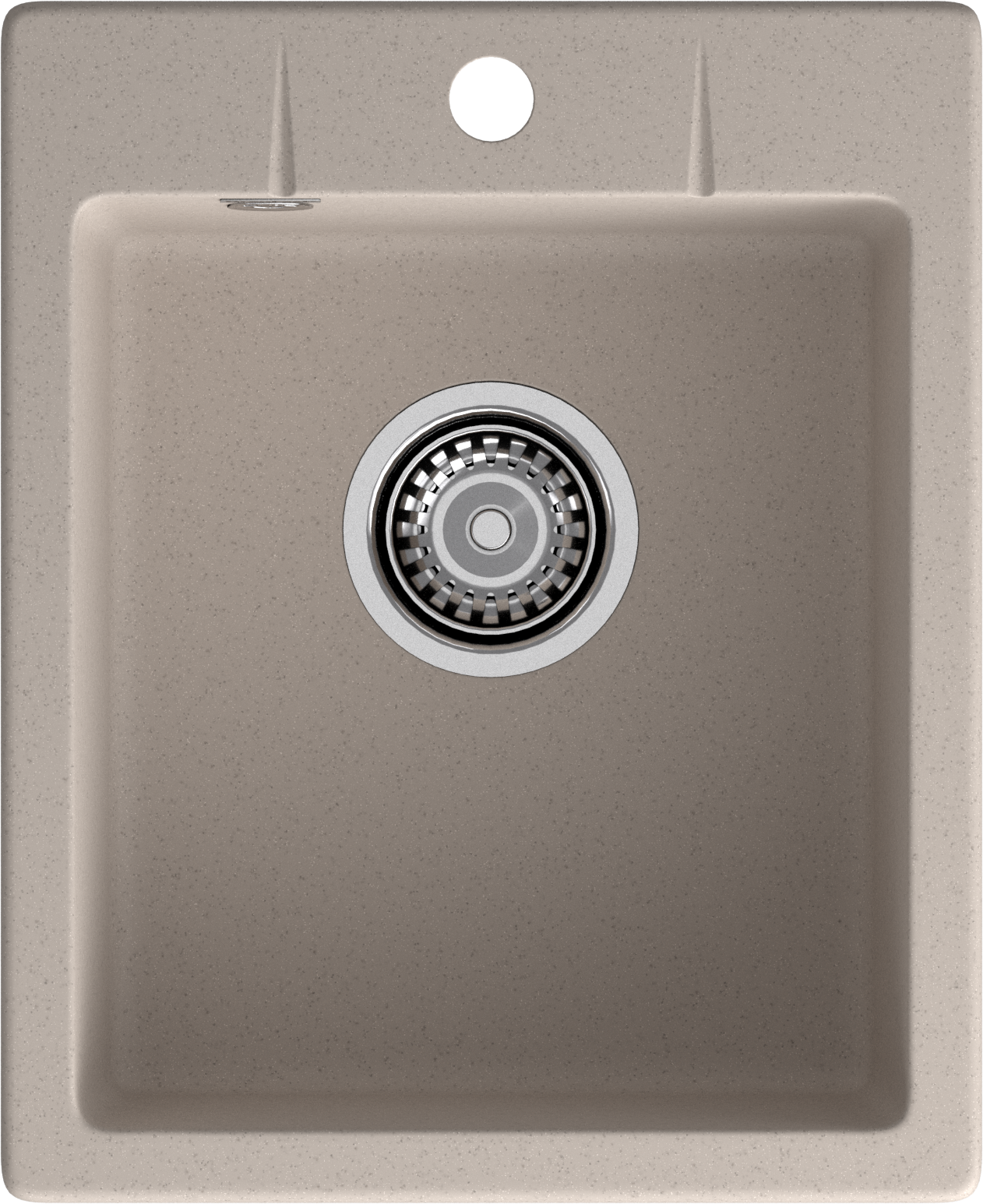 Мойка GranFest URBAN 240, 400х490 мм, песочный
