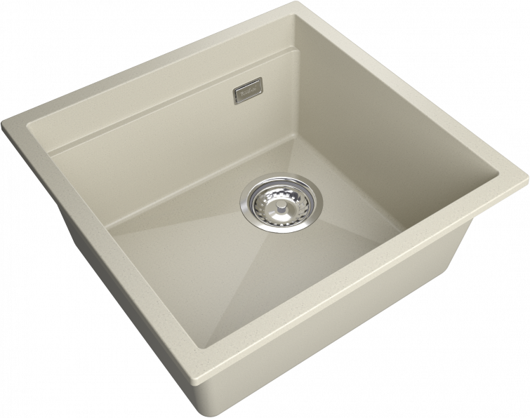 Мойка Rivelato LINO 454-R, 450х440х200мм, темно-бежевый