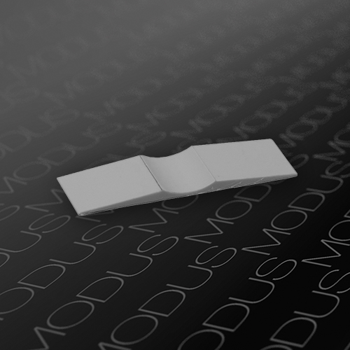 Стопор верхний, 5х1,5см, гибкий, серый