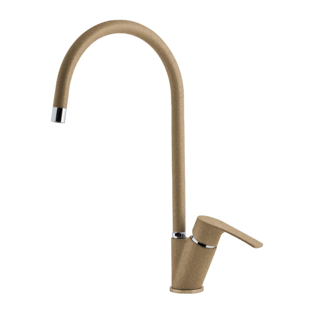 Смеситель GranFest 5023, d=35 мм, песочный