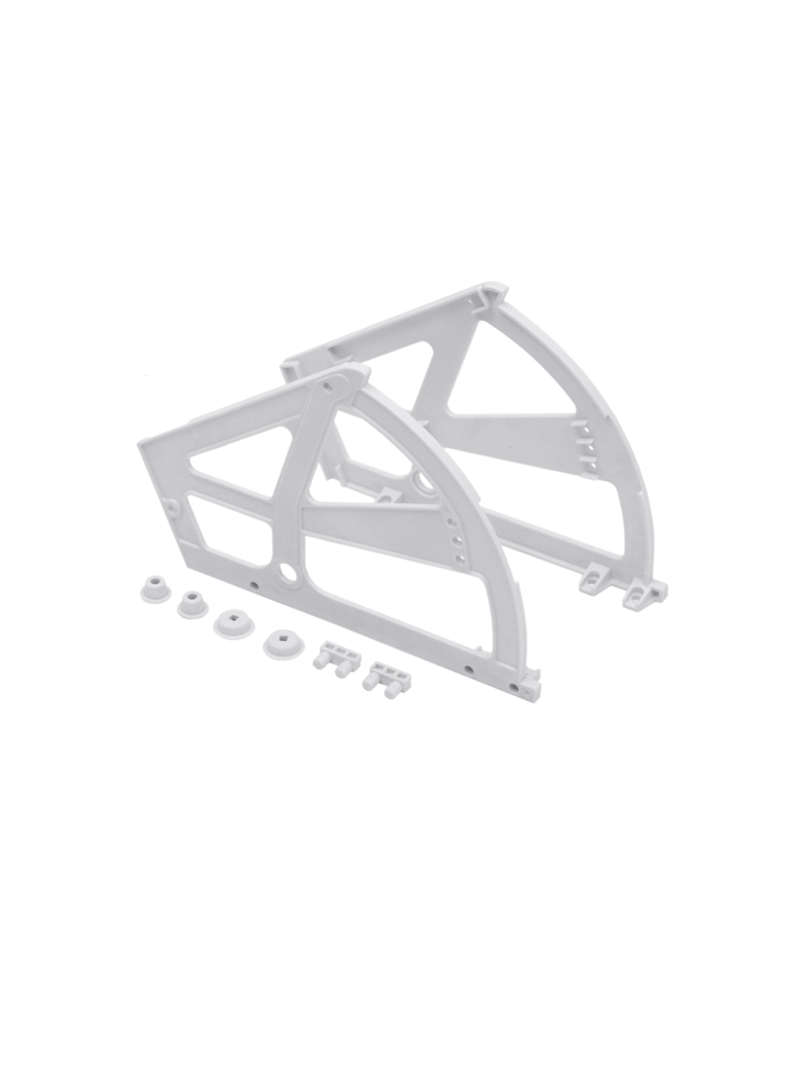 Поворотное устройство для обуви, 2 секции, белый