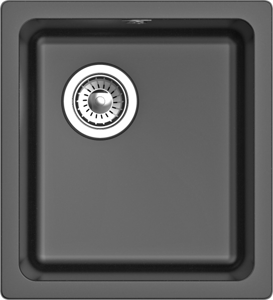 Мойка Rivelato BERKANA 35, 410х460х200мм, антрацит