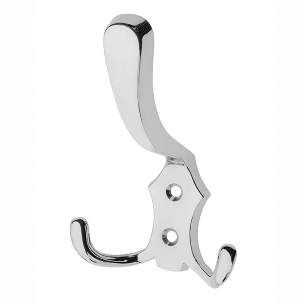 Крючок, WZ-A0-K24, трехрожковый, металл, хром, GTV