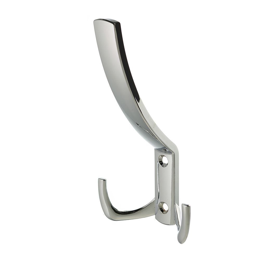 Крючок, K23-D1, трехрожковый, металл, хром, GTV