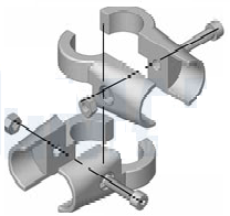 R-43 Муфта двойная угловая поворотная, CMF