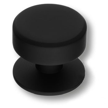 Ручка-кнопка, 4238 002MP24, металл, черный