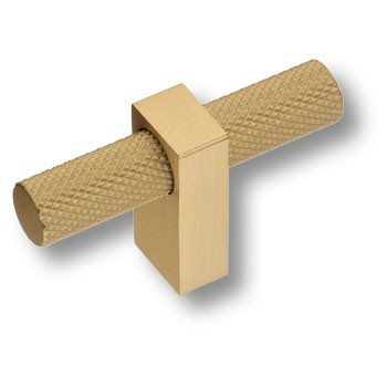 Ручка-кнопка, 8940 0008 BB-BB, 35х16х60мм, матовое золото