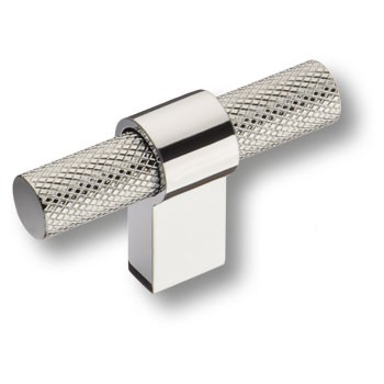 Ручка-кнопка, 8774 0008 CR-CR, 35х16х60мм, металл, глянцевый хром