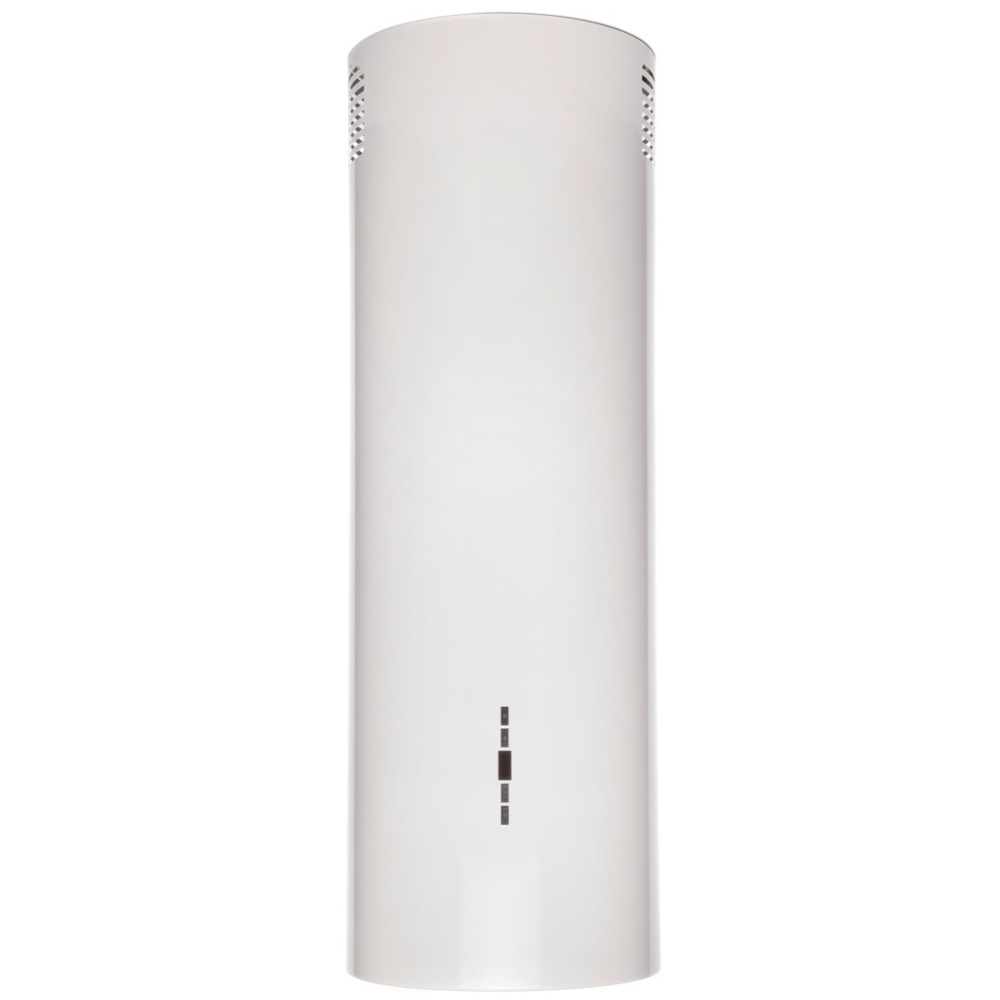 Вытяжка настенная Ester White/White Glass, 31 см, без угольн. фильтра, ПДУ, бел/бел стекло, Konigin