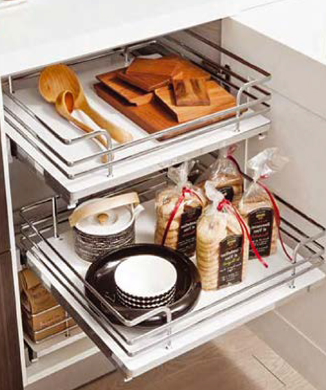 CCT Корзина выкатная 600мм, 564х473х134мм, с доводчиком, без крепежа, Grass Nova Pro, Vibo