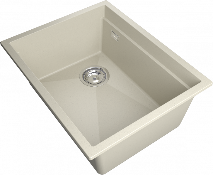 Мойка Rivelato LINO 554-L, 550х440х210мм, темно-бежевый