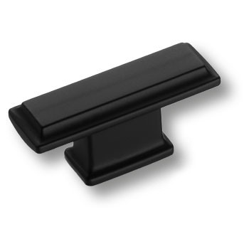 Ручка-кнопка, 4104016MP24, 33х20х40мм, металл, черный