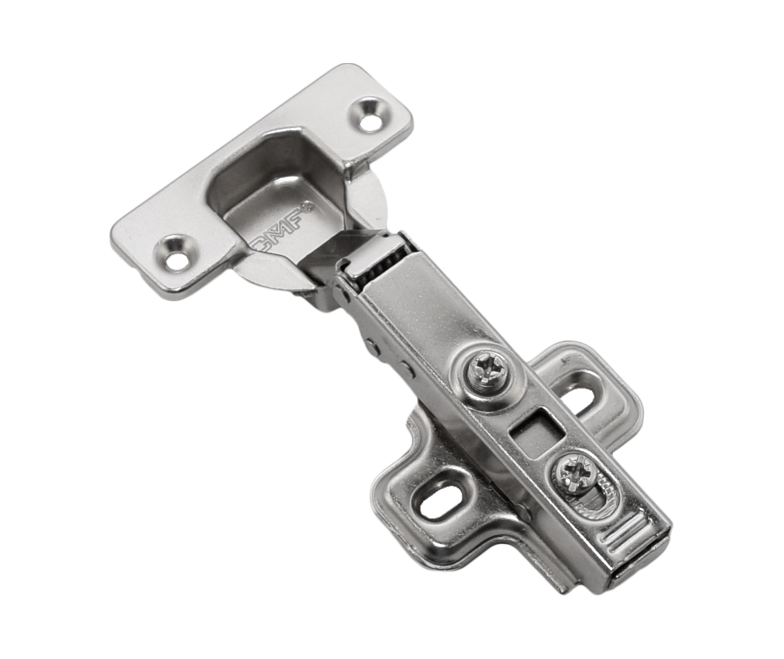 Петля накладная 110*, доводчик, планка 2 отв., 48мм, clip-on, CMF