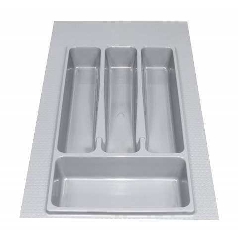 Вкладыш на 300мм для кухонных принадлежностей, 391-490х205-240мм, металлик, Volpato