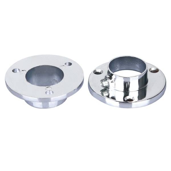 Фланец для трубы d=25мм, УСИЛЕННЫЙ, хром, CMF